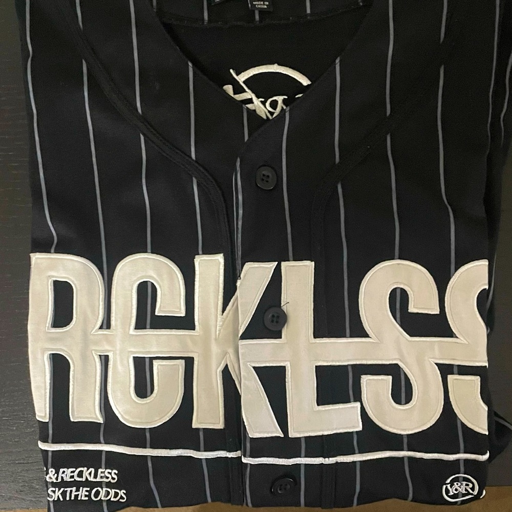 JAPANESE YOUNG N RECKLESS BASEBALL JERSEY